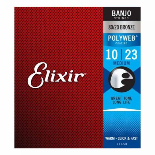 סט מיתרים לבנג'ו אליקסיר - ®Elixir 11650 80/20 POLYWEB