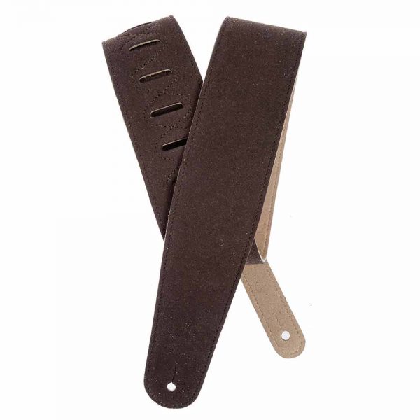 רצועת עור זמש לגיטרה דדריו פלנט ווייבס - Daddario Planet Waves 25SS01-DX Leather Suede Straps