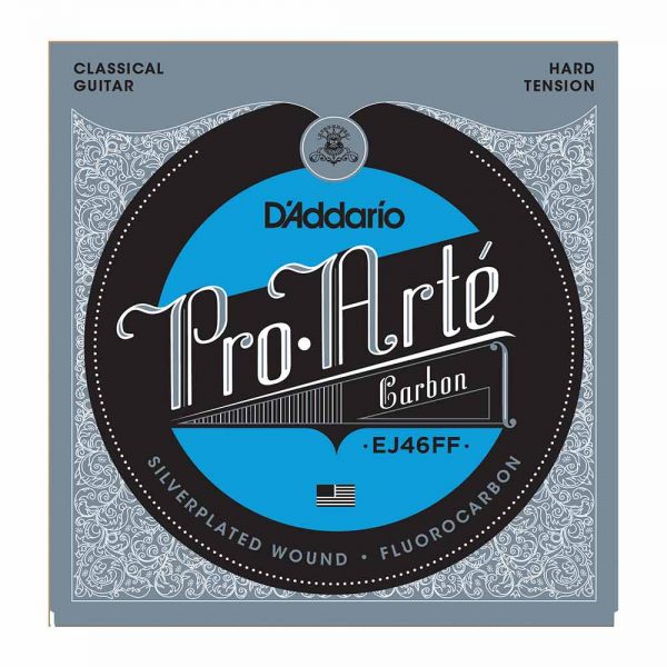סט מיתרים לגיטרה קלאסית דדריו - Daddario EJ46FF Carbon Classic Guitar Strings