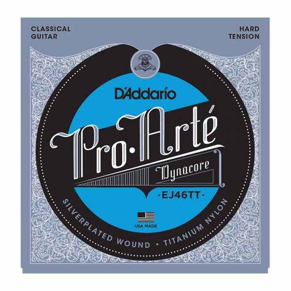 סט מיתרים לגיטרה קלאסית דדריו - Daddario EJ46TT Dynacore Classic Guitar Strings