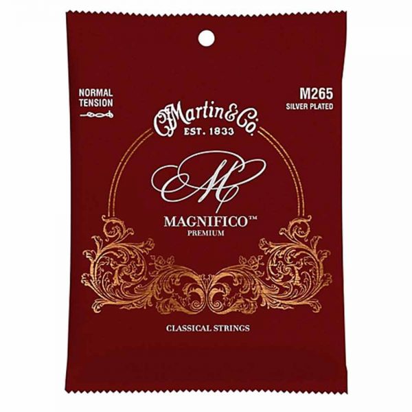 סט מיתרים לגיטרה קלאסית מרטין - Martin M265 Normal Tension Magnifico Classical Guitar Strings