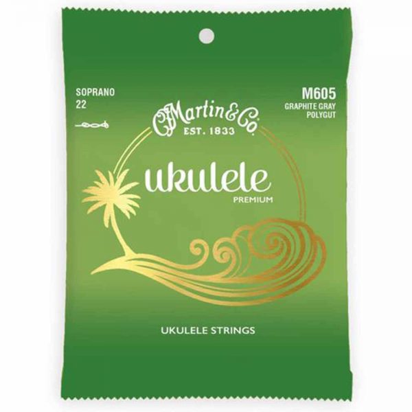 סט מיתרים ליוקולילי סופרן מרטין - Martin M605 Soprano Ukulele Premium