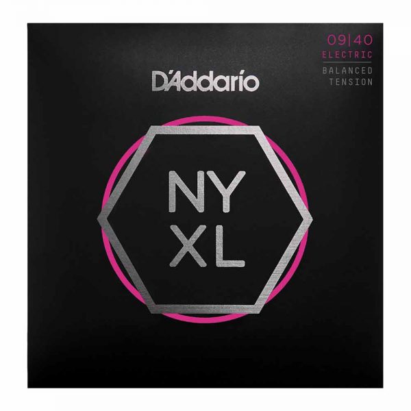 סט מיתרים לגיטרה חשמלית דדריו Daddario NYXL0940BT Electric Guitar Strings - 09-40