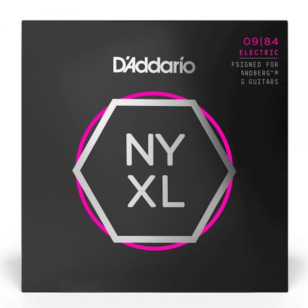 סט מיתרים לגיטרה חשמלית 8 מיתרים דדריו Daddario NYXL0984 Electric Guitar Strings - 09-84