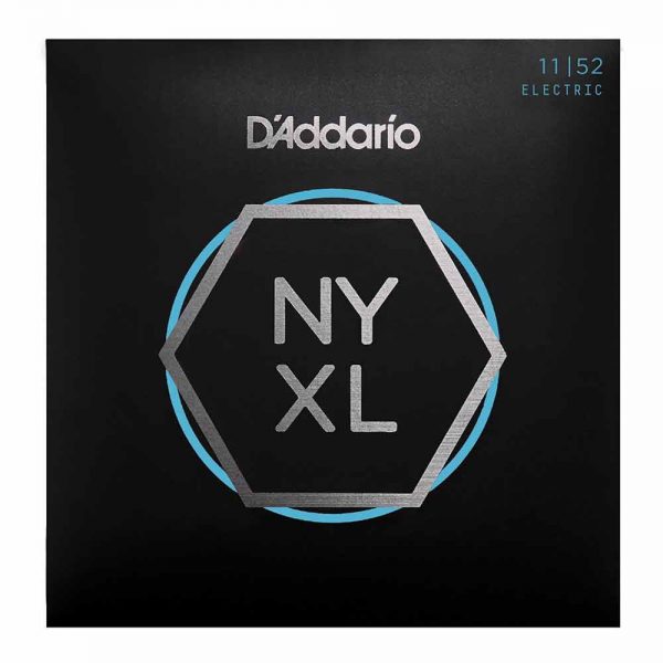 סט מיתרים לגיטרה חשמלית דדריו 11-52 - Daddario NYXL1152 Electric Guitar Strings