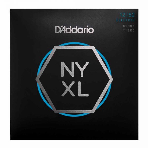 סט מיתרים לגיטרה חשמלית דדריו Daddario NYXL1252W Electric Guitar Strings - 12-52