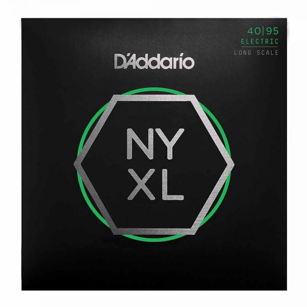 סט מיתרים לגיטרה בס דדריו Daddario NYXL4095 Bass Guitar Strings - 40-95