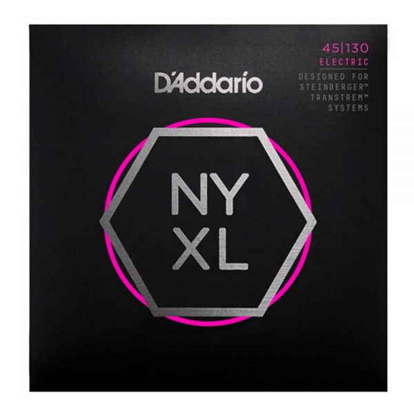 סט מיתרים לגיטרה בס 5 מיתרים דדריו Daddario NYXLS45130 Double Ball End Electric Guitar Strings - 45-130