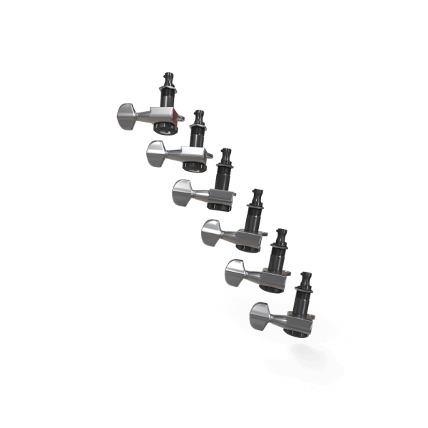 מפתחות כיוון ננעלים דדריו פלנט ווייבס - Daddario Planet Waves PWAT-6R1 Auto-trim Tuning Machines