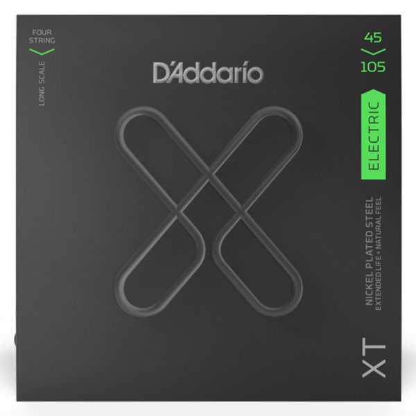 סט מיתרים לגיטרה בס דדריו 45-105 - Daddario XTB45105 Bass Guitar Strings