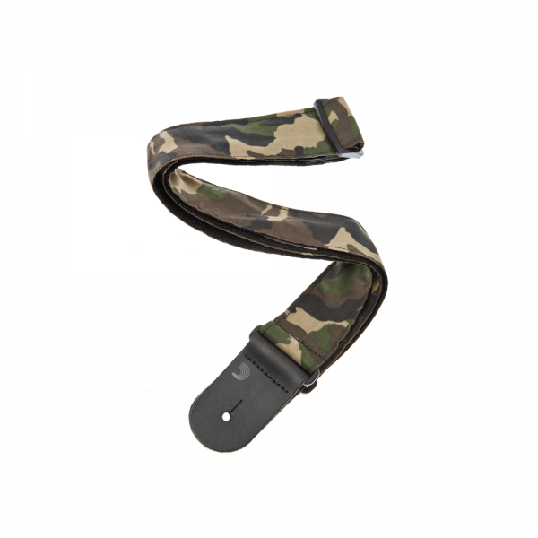 רצועה לגיטרה דדריו פלנט ווייבס - Daddario Planet Waves 50G04 Nylon Strap Camouflage