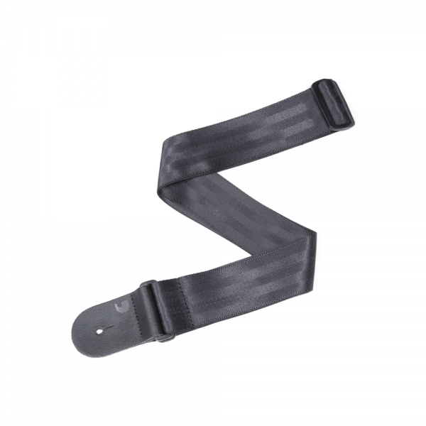 רצועה שחורה לגיטרה דדריו פלנט ווייבס - Daddario Planet Waves 50SB00 Seatbelt Strap Black