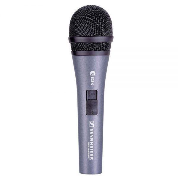 מיקרופון דינמי סנהייזר - Sennheiser e 825-S Dynamic Microphone With on/off Switch