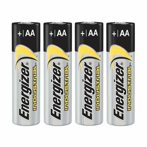 4 סוללות AA 1.5V ENERGIZER Industrial Alkaline Battery LR6 4Pack - 1.5 AA