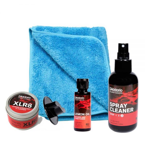 חבילת טיפוח בסיסית לגיטריסט - Daddario Planet Waves G-KIT-1 Basic Guitar Maintenance Kit