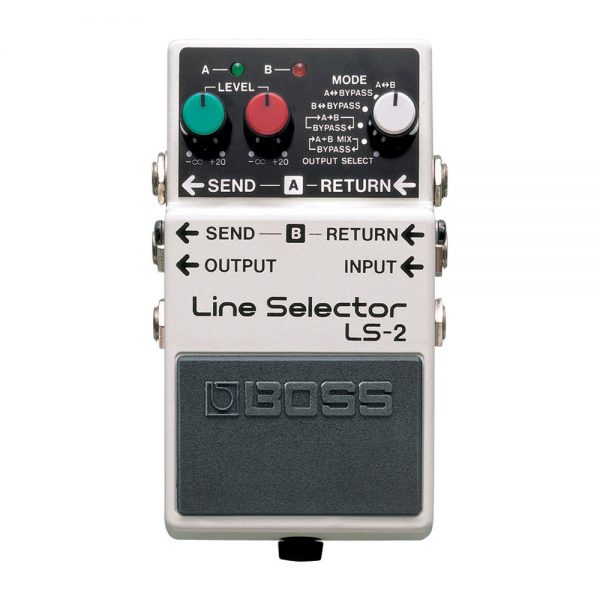 פדל בורר ערוצים בוס - BOSS LS-2 Line Selector Pedal