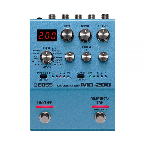 פדל אפקט מודולטור לגיטרה חשמלית בוס - BOSS MD-200 Modulation Pedal