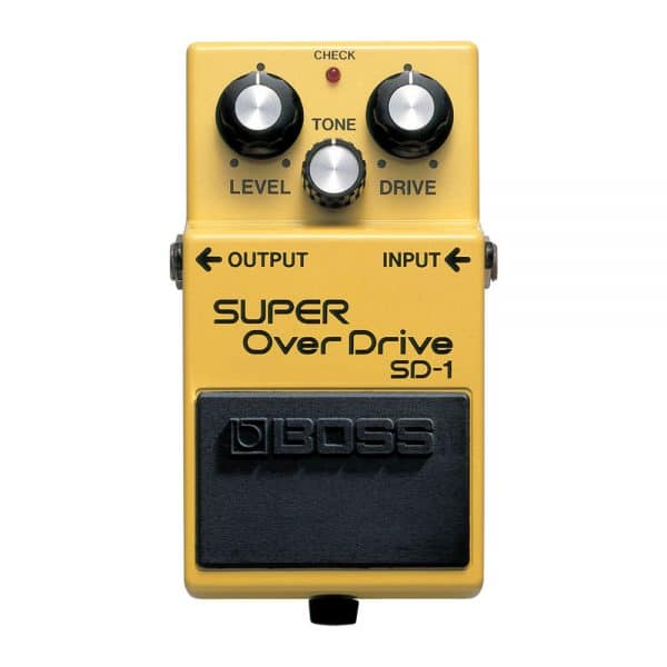 פדל אפקט אוברדרייב לגיטרה חשמלית בוס - BOSS SD-1 Super OverDrive