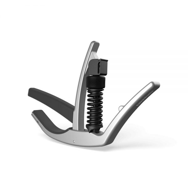 קאפו כסוף לגיטרה חשמלית ואקוסטית דדריו פלנט ווייבס - Daddario Planet Waves PW-CP-10S NS Artist Silver