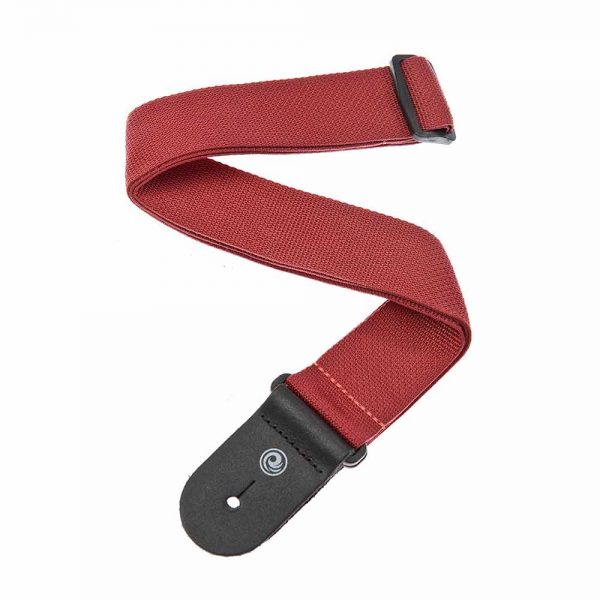 רצועה אדומה לגיטרה דדריו פלנט ווייבס - Daddario Planet Waves PWS101 Nylon Strap Red