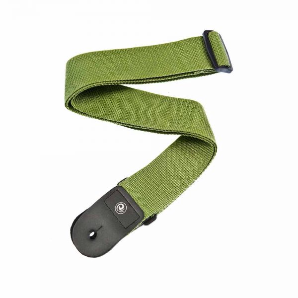 רצועה ירוקה לגיטרה דדריו פלנט ווייבס - Daddario Planet Waves PWS107 Nylon Strap Green