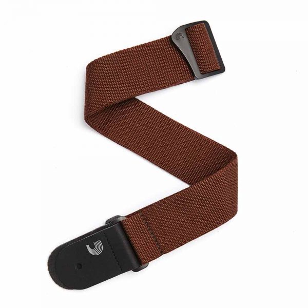 רצועה חומה לגיטרה דדריו פלנט ווייבס - Daddario Planet Waves PWS109 Nylon Strap Brown
