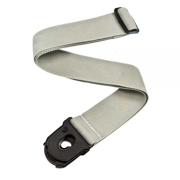 רצועה ננעלת לגיטרה דדריו פלנט ווייבס - Daddario Planet Waves PWSPL205 Planet Lock Grey