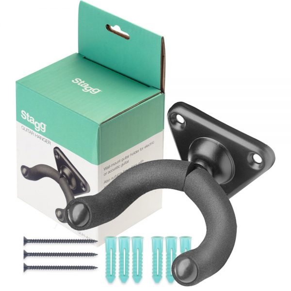 מתלה קיר לגיטרה - STAGG GUH-A20 Guitar Wall Hanger