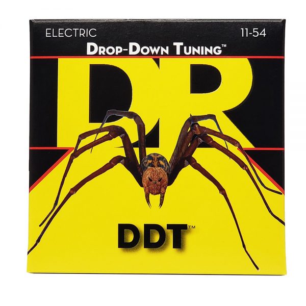 סט מיתרים לגיטרה חשמלית די.אר 11-54 - DR DDT-11 Drop Down Tuning Electric Guitar Strings