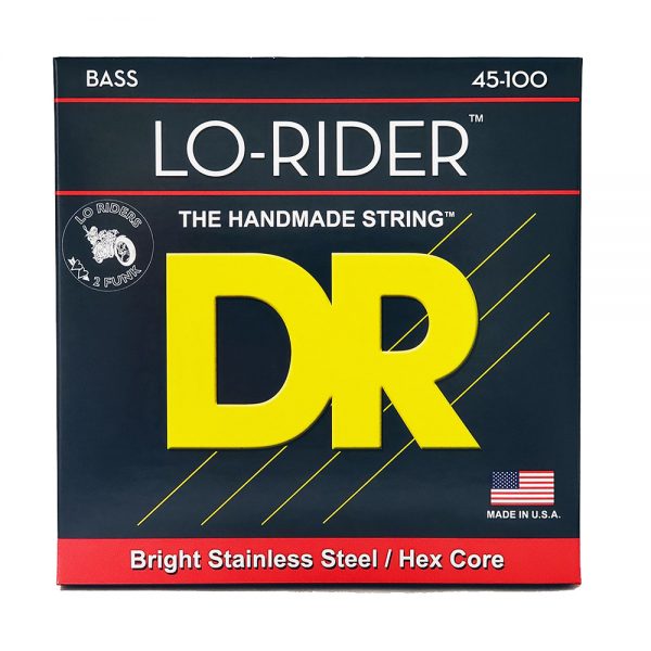 סט מיתרים לגיטרה בס די.אר 45-100 - DR MLH-45 Lo-Rider Bass Guitar Strings