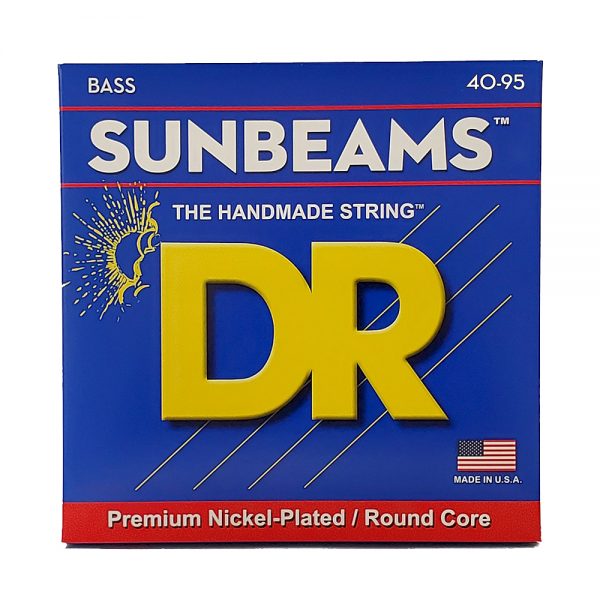 סט מיתרים לגיטרה בס די.אר 40-95 - DR NLLR-40 Sunbeams Bass Guitar Strings