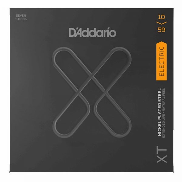 סט מיתרים לגיטרה חשמלית דדריו 7 מיתרים 10-59 - Daddario XTE1059 Electrtic Guitar 7Strings