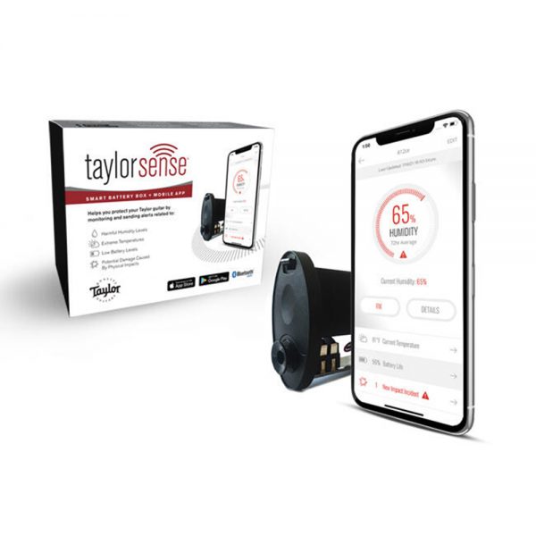 מד לחות ובקרה בדיווח ישיר לנייד טיילור - Taylor 1318 Sense Battery Box+Mob App