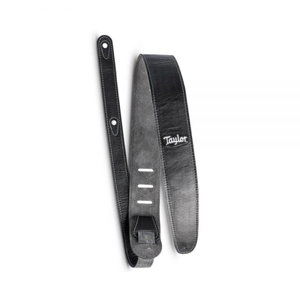 רצועת עור זמש שחור לגיטרה טיילור - Taylor 4102-25 - Suede Back Leather Strap