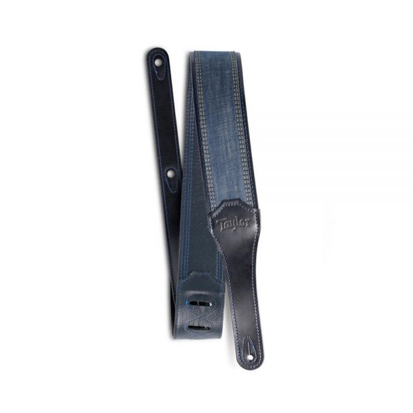 רצועת עור ג'ינס לגיטרה טיילור - Taylor 4300-25 -Blue Denim Strap