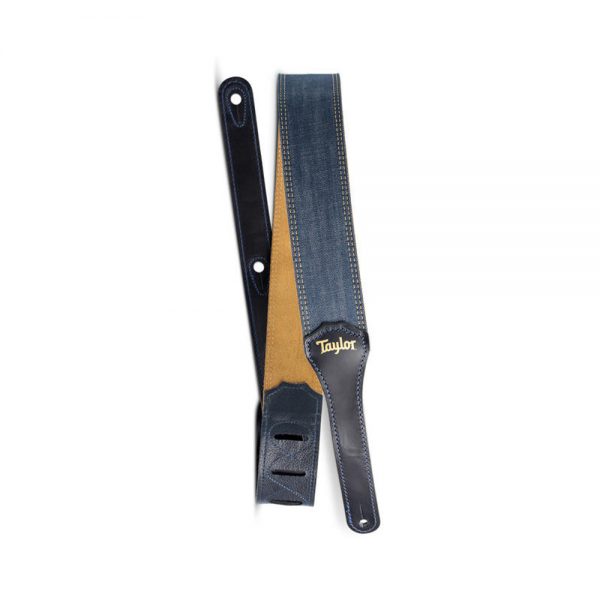 רצועת עור ג'ינס לגיטרה טיילור - Taylor 4301-20 - Blue Denim Strap