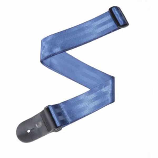 רצועה כחולה לגיטרה דדריו - Daddario 50SB02 Seatbelt Strap Blue
