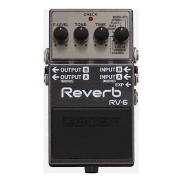 פדל אפקט לגיטרה חשמלית בוס - BOSS RV-6 Reverb Pedal