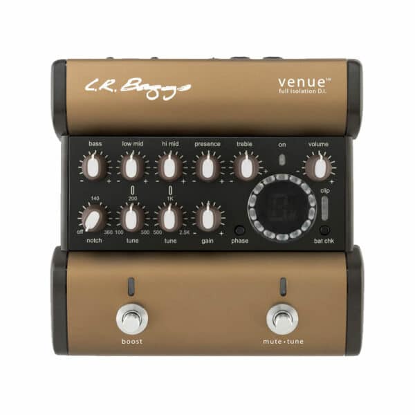 DI ופריאמפ לגיטרה אקוסטית -  L.R. Baggs VENUE DI Direct Box - PreAmp/EQ - Tuner