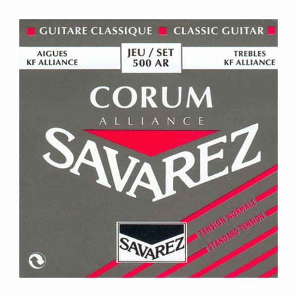 סט מיתרים לגיטרה קלאסית סווארז - SAVAREZ 500AR Alliance Corum Normal Tension Classic Guitar Strings