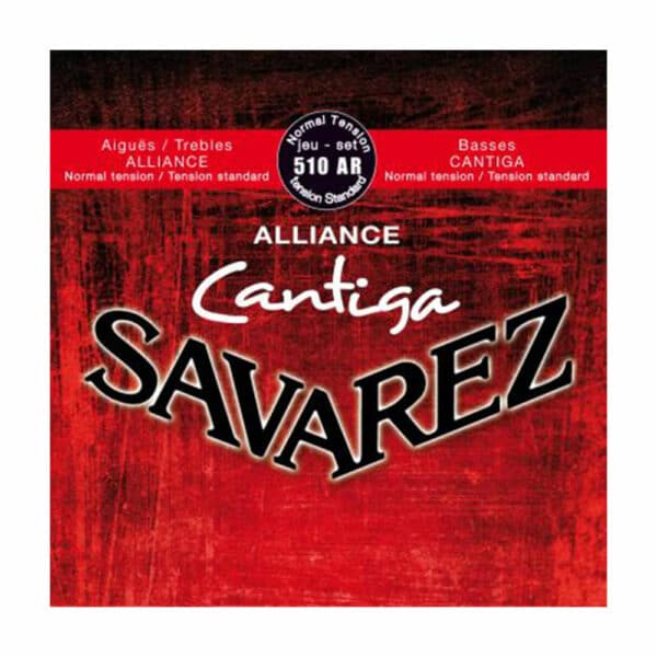 סט מיתרים לגיטרה קלאסית סווארז - SAVAREZ 510AR Alliance Cantiga Normal Tension Classic Guitar Strings