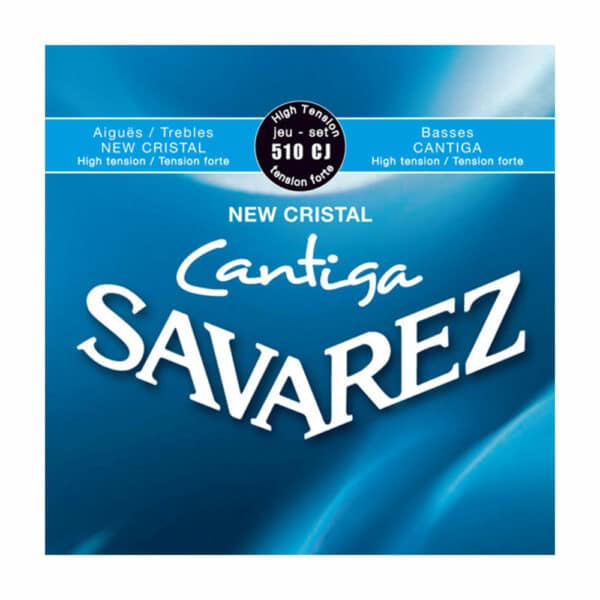 סט מיתרים לגיטרה קלאסית סווארז - SAVAREZ 510CJ New Cristal Cantiga High Tension Classic Guitar Strings