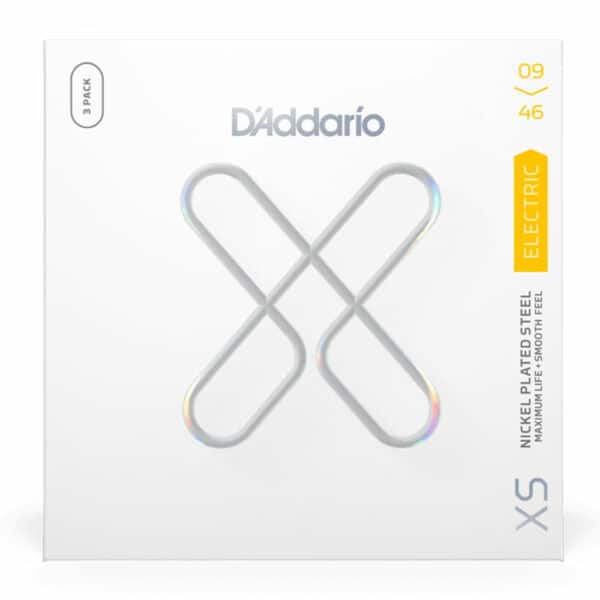 מיתרים לגיטרה חשמלית דדריו 09-46 - מארז 3 סטים - Daddario XSE0946-3P Electric Guitar Strings