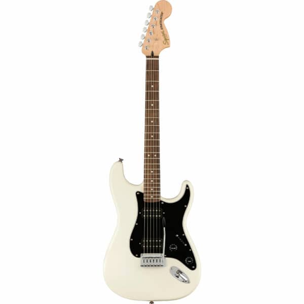 גיטרה חשמלית סקוויר - Squier By Fender Affinity Series™ Stratocaster® Plus HH - Olympic White