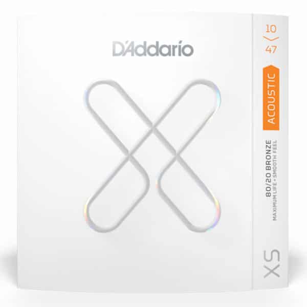 סט מיתרים לגיטרה אקוסטית דדריו 10-47 - Daddario XSABR1047 Acoustic Guitar Strings