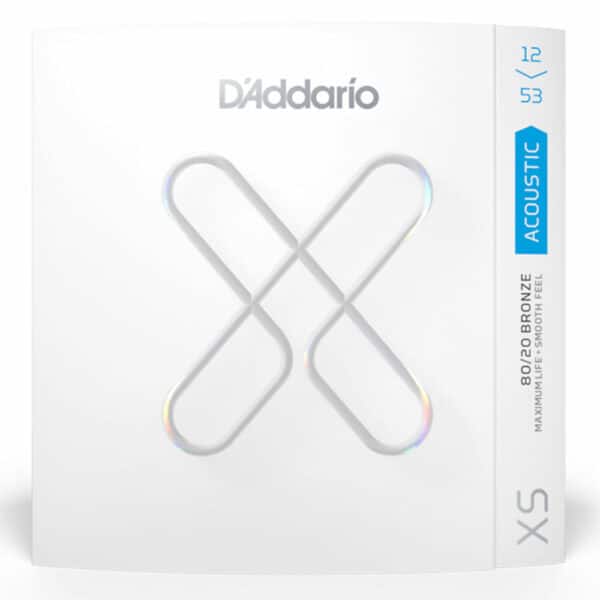 סט מיתרים לגיטרה אקוסטית דדריו 12-53 - Daddario XSABR1253 Acoustic Guitar Strings