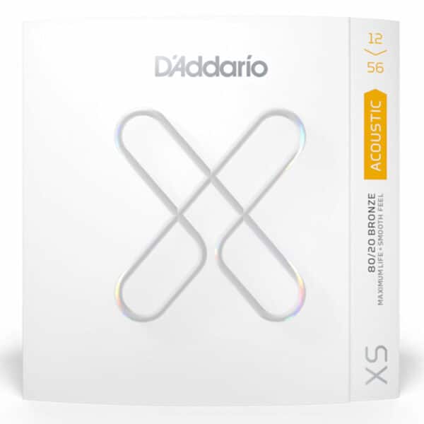 סט מיתרים לגיטרה אקוסטית דדריו 12-56 - Daddario XSABR1256 Acoustic Guitar Strings