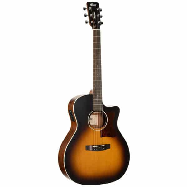 גיטרה אקוסטית מוגברת קורט - CORT GA1E OPSB Sunburst