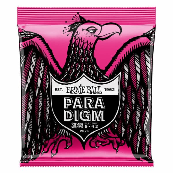 סט מיתרים לגיטרה חשמלית ארני בול 09-42 -  Ernie Ball Paradigm Super Slinky 2023 Electric Guitar Strings