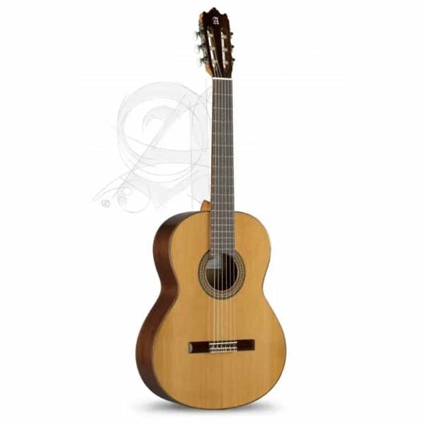 גיטרה קלאסית + נרתיק מקורי אלהמברה - Alhambra 3 C